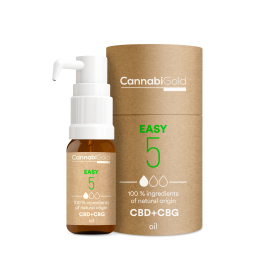 CannabiGold Easy 5 CBD+CBG oil